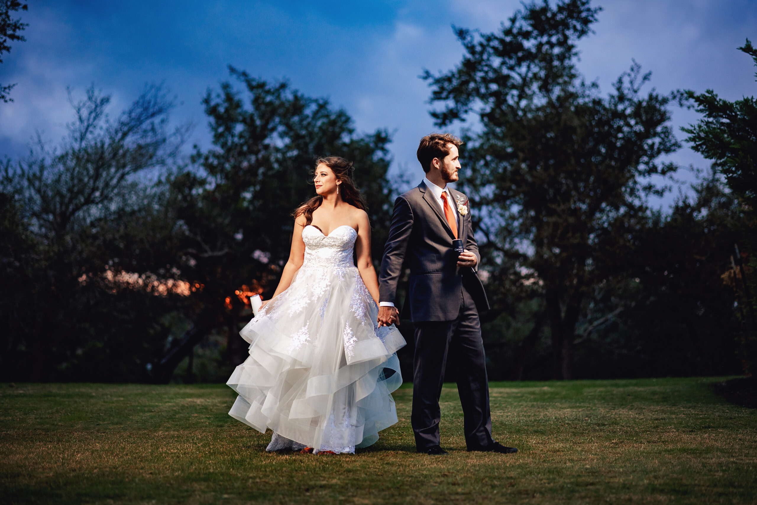 eclectic colorful fall vibes at this rager of a wedding in dripping springs texas